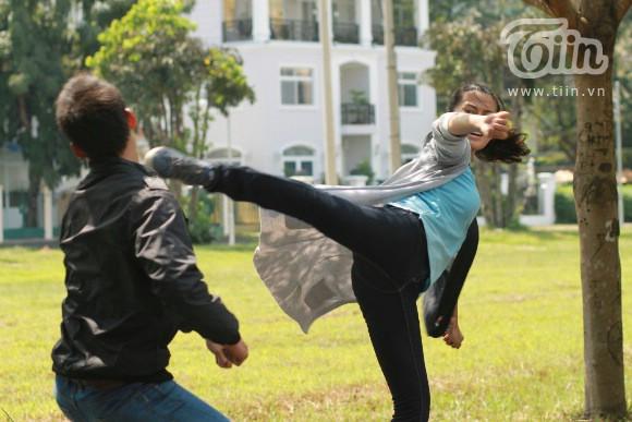 Anh hau truong  phim hai tet 2013 Nha Co Nam Nang Tien
