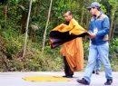 Nhà sư “nhất bộ nhất bái” Thích Tâm Mẫn chỉ cách Yên Tử 6km