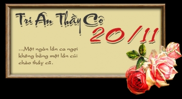 Loi tri an thay co nhan ngay 20/11