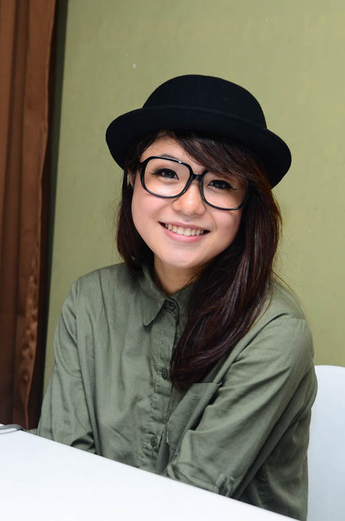 Ha Ho, Thu Minh den chuc mung Thai Trinh