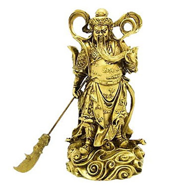 Tượng Quan Công.