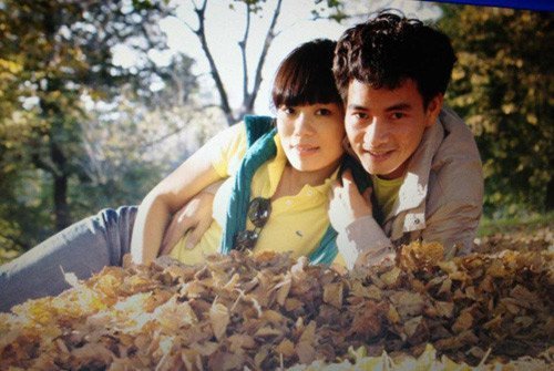 Anh danh hai Xuan Bac hon vo gay sot