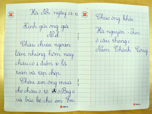 Ôm bụng cười thư gửi ông già Noel của học sinh tiểu học
