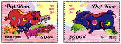 Tem tet 2013 - Nam quy Ty phat hanh chao xuan moi