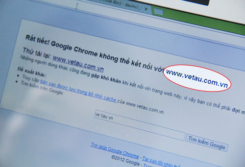 Ve tau Tet 2013 ban qua mang bi nghen, nguoi mua “chet dung”