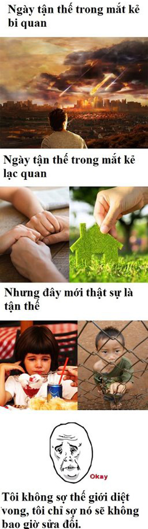 Sốt trào lưu ảnh chế Ngày tận thế