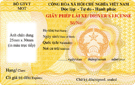 Giay phep lai xe mau moi se duoc cap tren ca nuoc tu Quy 1/2013