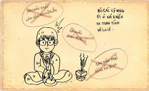 Xem trọn bộ tranh Thư gửi nỗi buồn