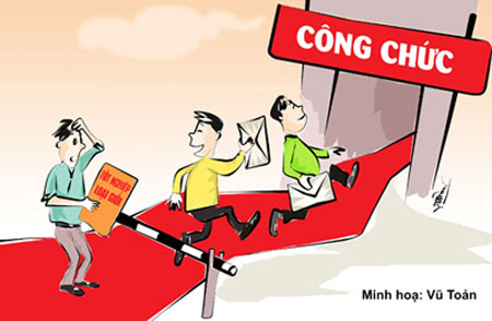 Chay cong chuc: \