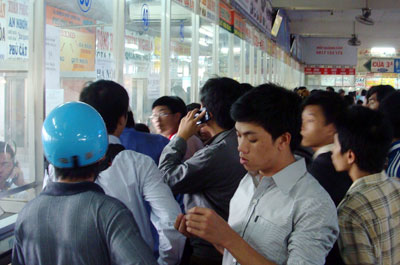 Ve o to Tet Quy Ty 2013  da ban tai ben xe Mien Tay