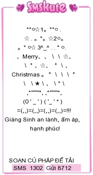 Tin nhan hinh chuc mung giang sinh dep va y nghia nhat