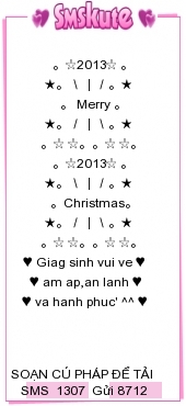 Tin nhan hinh chuc mung giang sinh dep va y nghia nhat