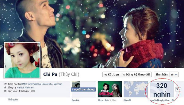 10 sao Viet nhieu fan nhat Facebook