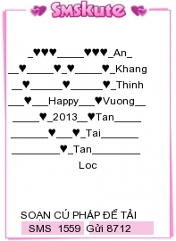Tin nhan hinh chuc tet 2013 dep nhat