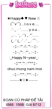 Tin nhan hinh chuc tet 2013 dep nhat