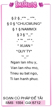 Tin nhan hinh chuc tet 2013 dep nhat