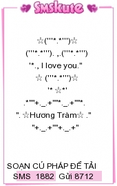 Mau tin nhan hinh co vu cho thi sinh giong hat viet