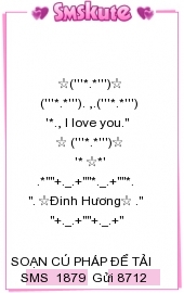 Mau tin nhan hinh co vu cho thi sinh giong hat viet
