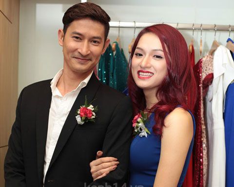 Huong Giang Idol du tiec mung giam khao My Tam