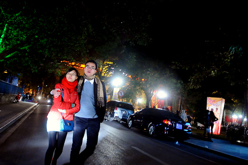 Khong khi hao huc don chao nam moi cua nguoi dan Ha Thanh