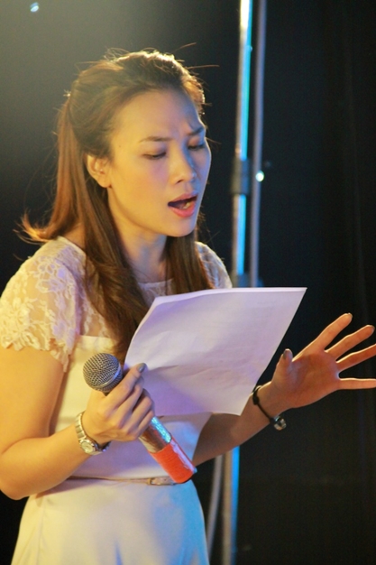 Top 3 VietNam Idol 2012 tap luyen voi ca sy My Tam