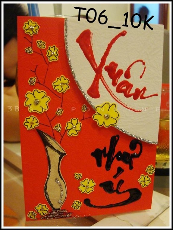 Loi chuc hay nhat 1320263093 bang.vn thiep tet handmade 12972660091780880328 574 0 Cách làm thiệp tết Handmade