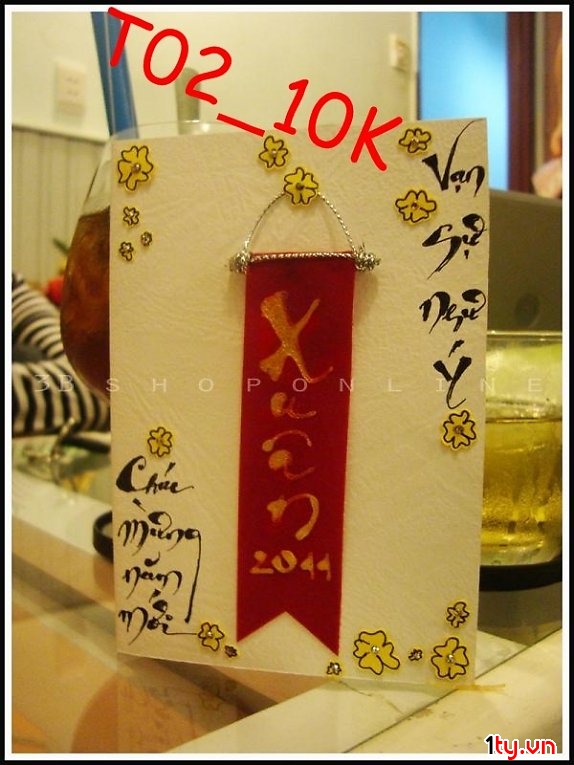 Loi chuc hay nhat 1319662642 thiep tet handmade 12972657891896197202 574 0 Cách làm thiệp tết Handmade