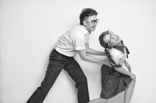 Trong khi đó, Thanh Thúy đi thi vì bị ông xã Đức Thịnh 'cưỡng ép'.