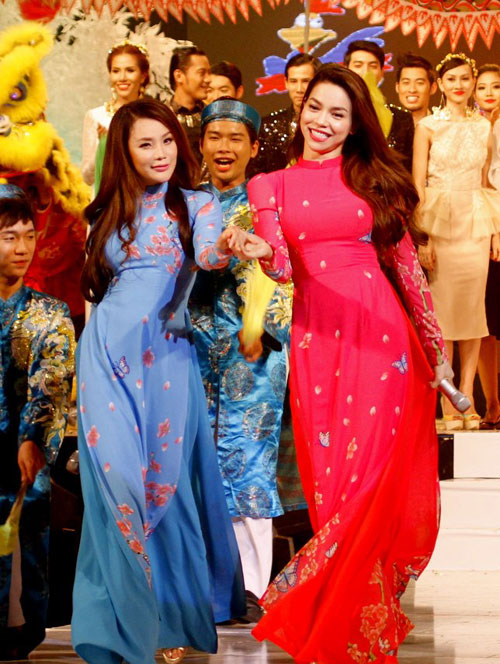 Ho Quynh Huong giu vi tri vedette cua Ho Ngoc Ha trong Dem Nhan Sac