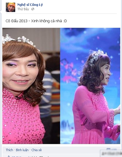 Hau truong gia gai cua Cong Ly gay sot tren cong dong mang