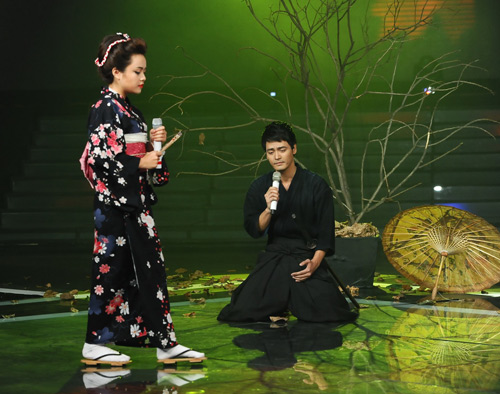 Nhung co dau xinh dep trong dem liveshow 2 Cap doi hoan hao