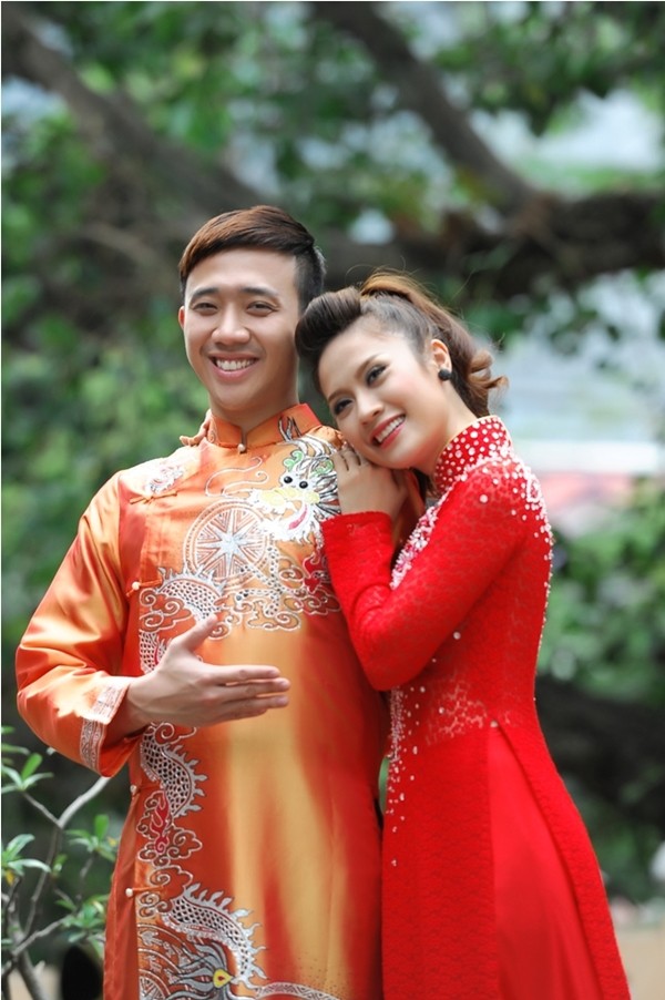 Trấn Thành, Thanh Thúy nhắng nhít đón Tết 16