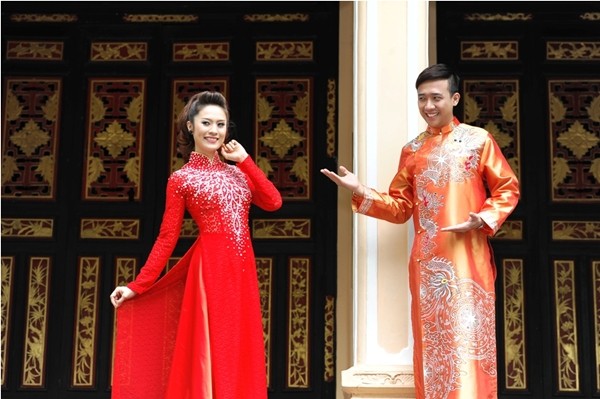 Trấn Thành, Thanh Thúy nhắng nhít đón Tết 4
