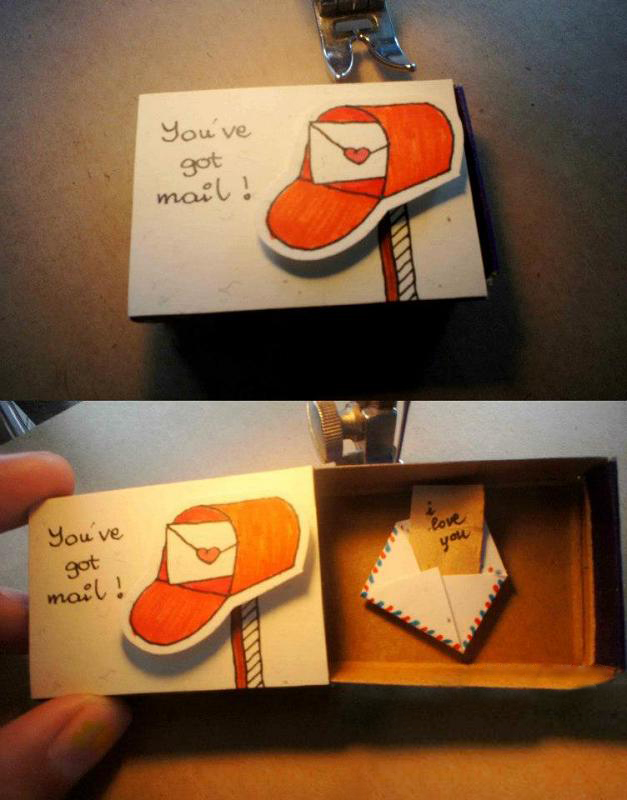 Thiệp valentine handmade