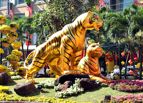 Duong hoa Nguyen Hue 2013: Ky niem 10 nam mot net van hoa Tet cua Sai Gon