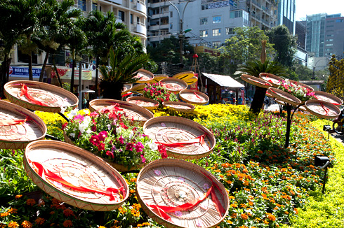 Duong hoa Nguyen Hue 2013: Ky niem 10 nam mot net van hoa Tet cua Sai Gon