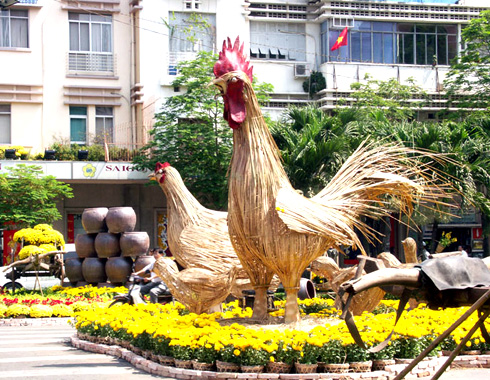 Duong hoa Nguyen Hue 2013: Ky niem 10 nam mot net van hoa Tet cua Sai Gon
