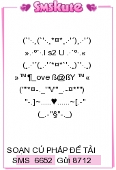 Tin nhan hinh valentine 2015 dep nhat