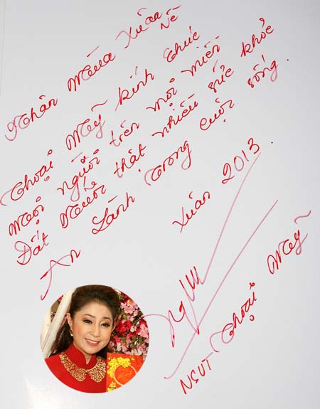 Sao Viet  viet thiep mung xuan 2013