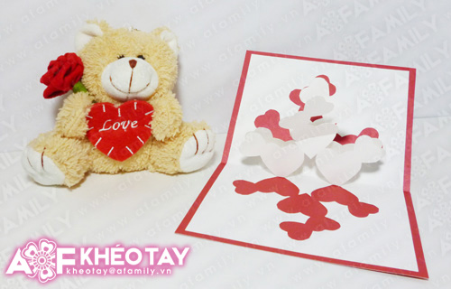 Thiep Valentine tu lam dep (handmade, popup)