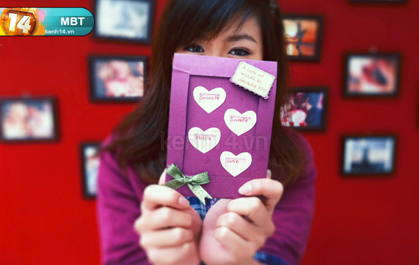 Thiep Valentine tu lam dep (handmade, popup)
