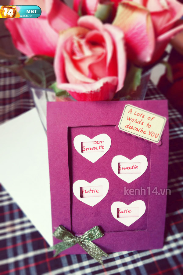 Thiep Valentine tu lam dep (handmade, popup)