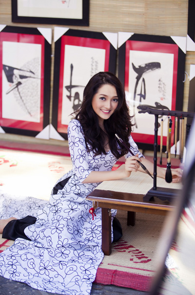 Bao Anh tran day suc song khi xuan ve