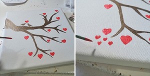 Tự tay làm bức tranh Valentine thật lãng mạn! 5