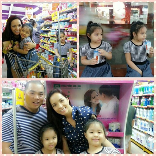 Nhung hinh anh an Tet tung bung cua sao Viet