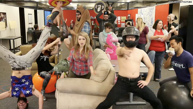 Harlem shake dieu nhay se soai ngoi Gangnam style?