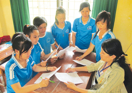 Cách ghi chính xác hồ sơ dự thi