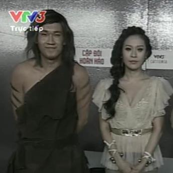 Photo: Số điểm dành cho cặp đôi 07: Thanh Thúy và Dương
Lê Minh Sơn: 9
Lưu Thiên Hương:8
Lê Hoàng: 8