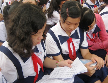 TPHCM: Hơn 60 ngàn chỉ tiêu vào lớp 10 1