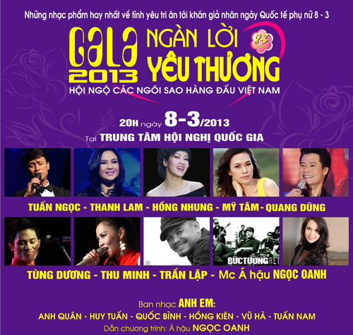 Thu Minh chia se \'ngan loi yeu thuong\' cung Tran Lap